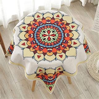 E 140 140 Moika Imprime Floral Nappe De Table Rectangular Anniversaire Traitement Anti Taches Moderne Industriel Vacances Maison Style Simple