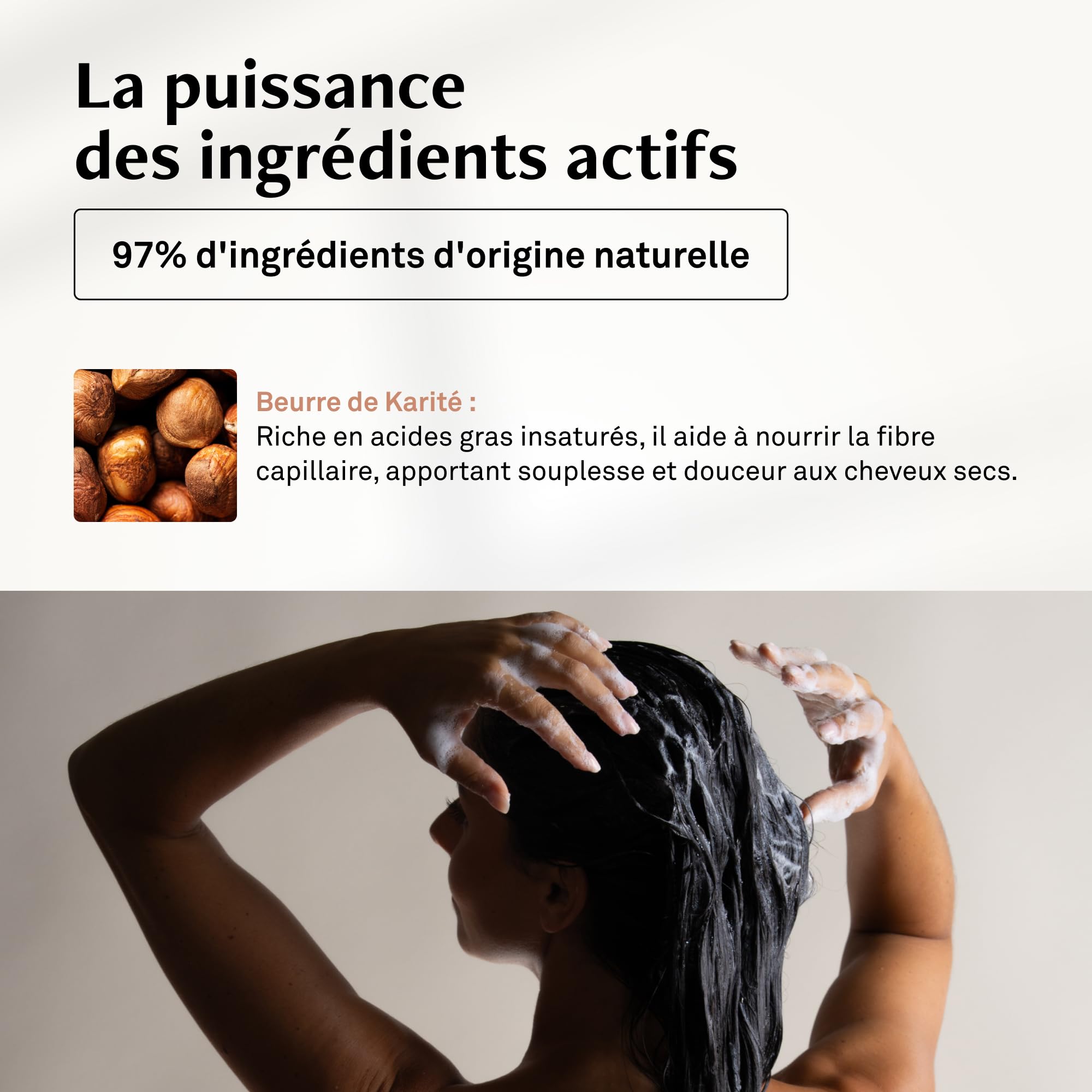 LUXÉOL - Shampooing Solaire - Soin Cheveux Nourrissant Plage, Piscine - Elimine Sel Sable Chlore Produits Solaires - Sans Silicone - 97% D'Ingrédients D'Origine Naturelle - Fabriqué En France - 200ml