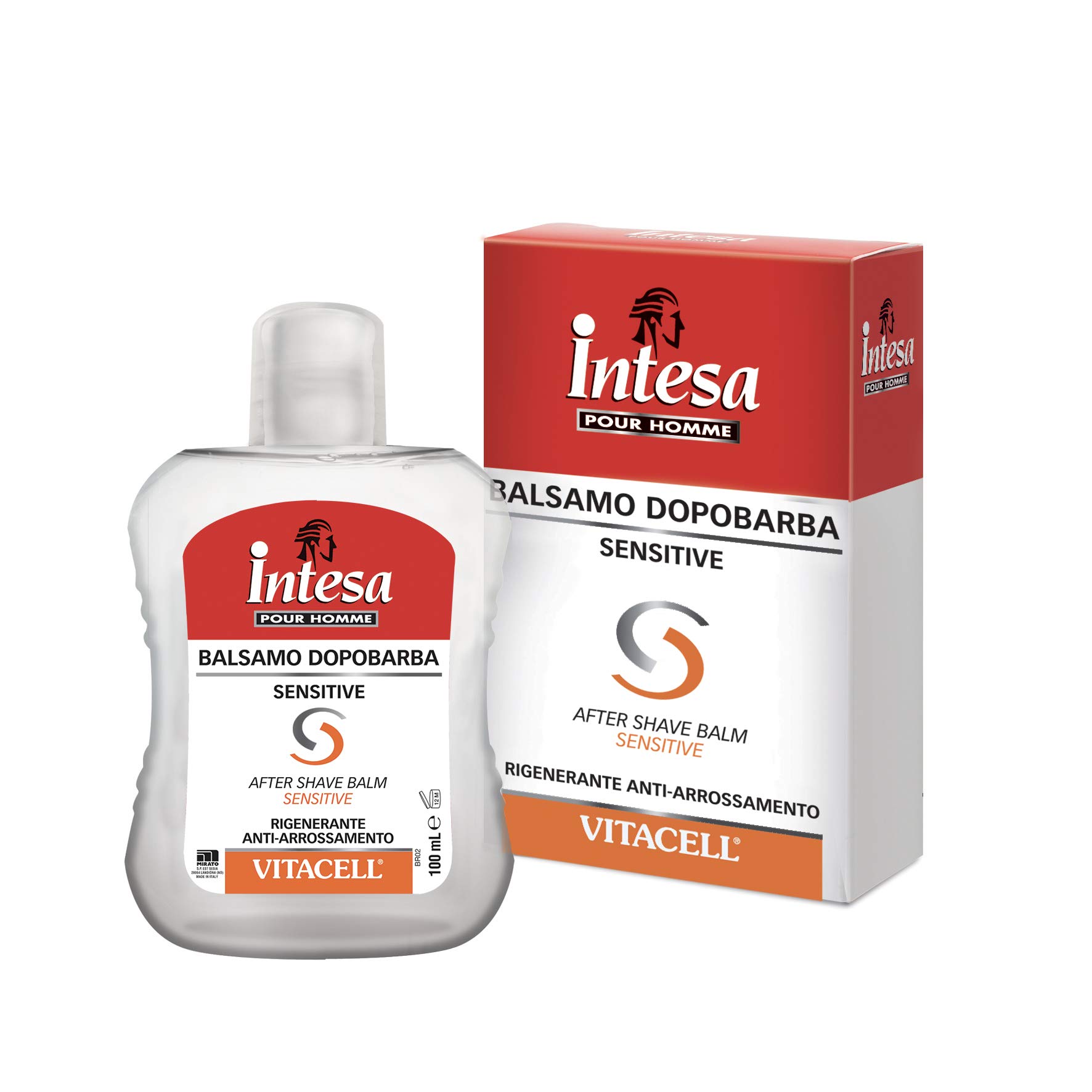 Set 12 INTESA After Shave 100 Vitacell Care Deodorants Face And Skin Man