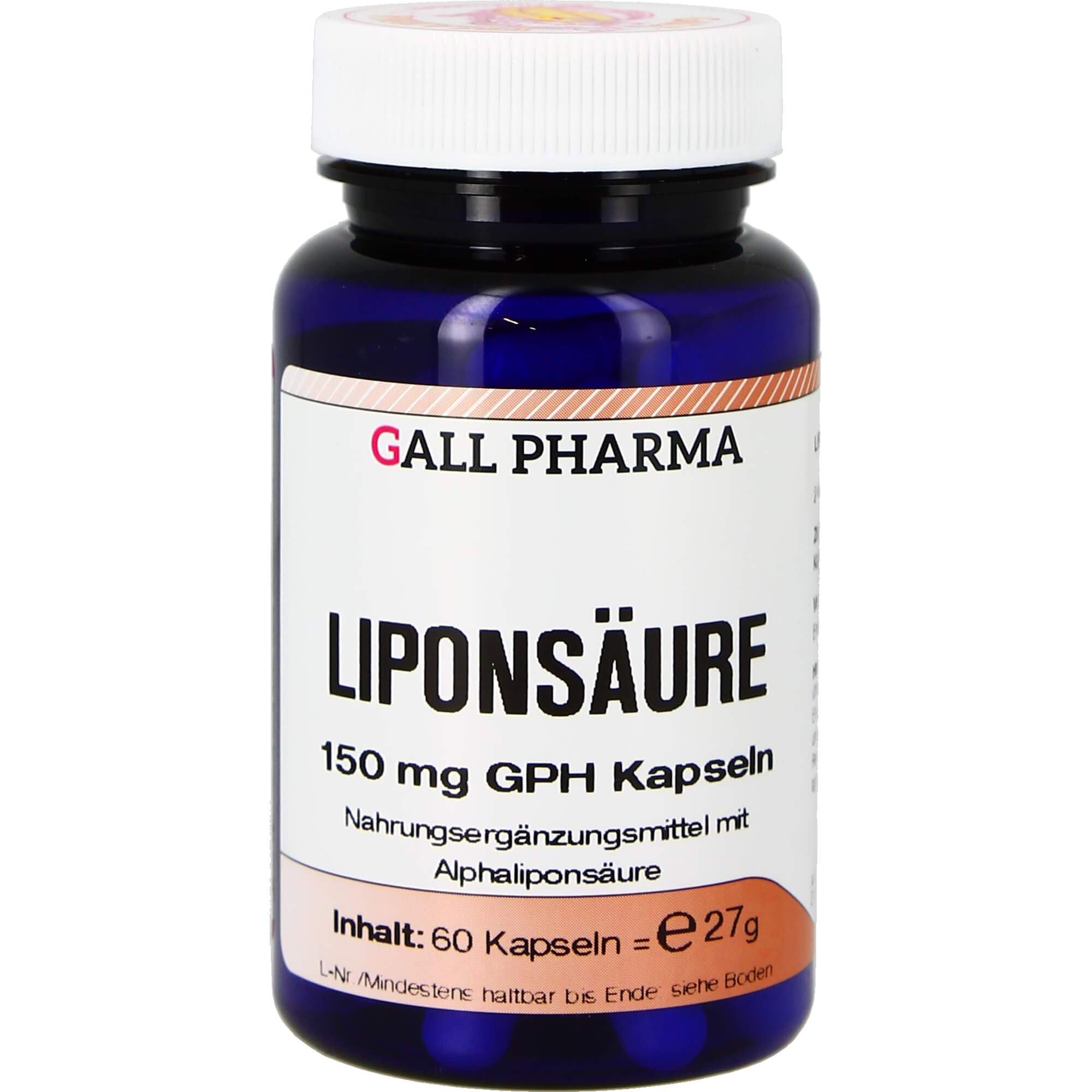 liponsÄure kapseln 150 mg 60 St