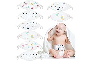 Umbilical Cord Belt: 8 Pcs Newborn Infant Comfort Cotton Wrap