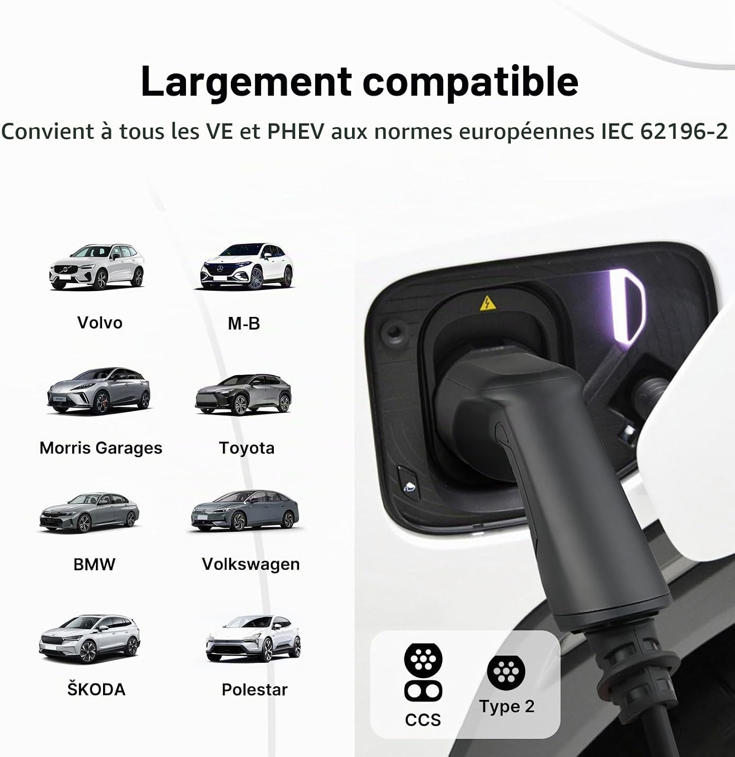 Chargeur portable WISSENERGY – vue produit et connectique