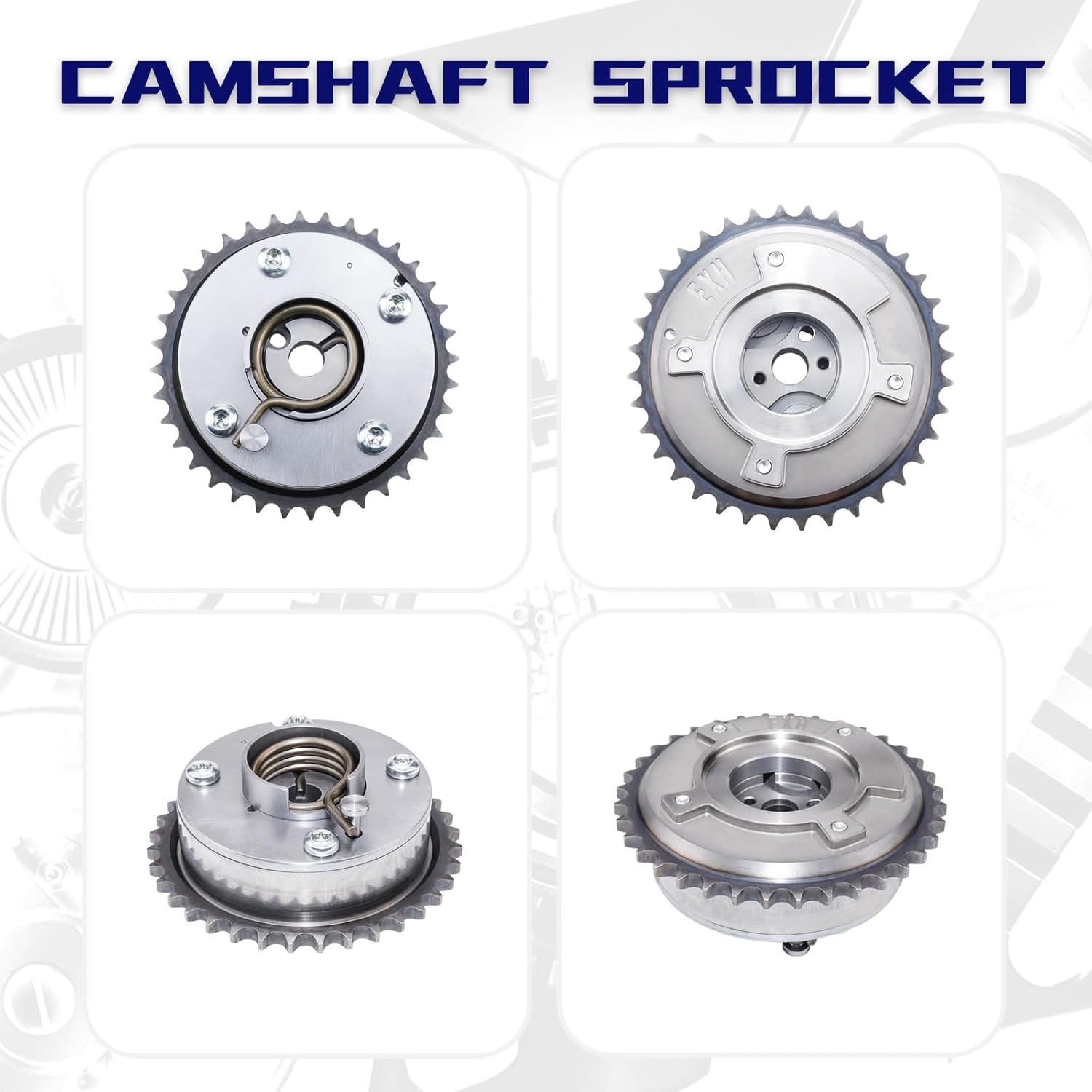 Exhaust Engine Camshaft Timing Gear VVT Sprocket 13070-0V011 Compatible with Toyota 2.5L 2.7L 2009-2012 Camry RAV4 Highlander Sienna 917-259