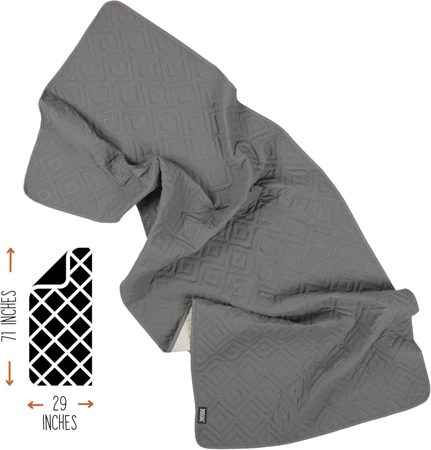review Waterproof Dog Blanket Cover - Universal Washable Pet Blanket Protector for Furniture - Bed, Couch, Sofa