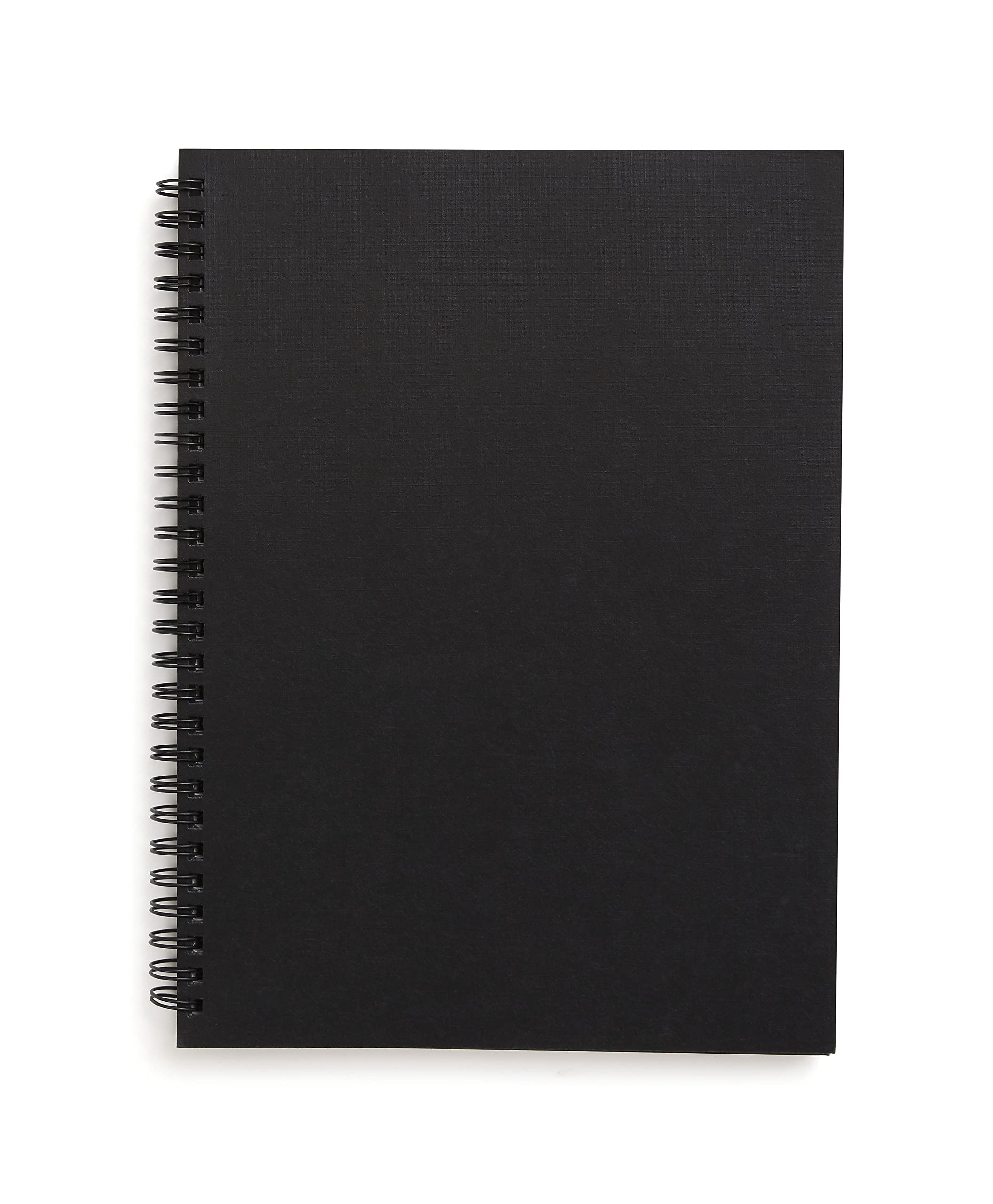TRU RED Staples Medium Soft Cover Meeting Notebook, Black TR54988