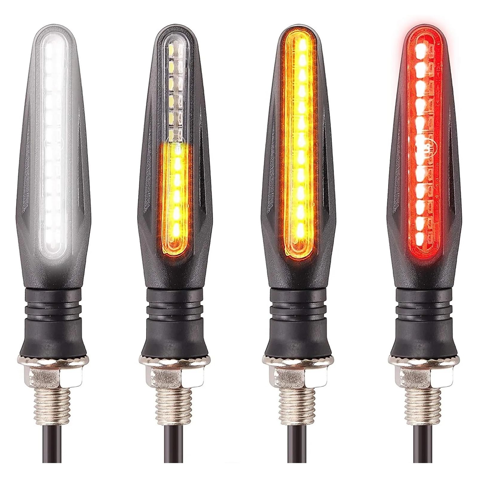 Indicateurs de Moto Clignotants coulants Clignotant Indicateurs