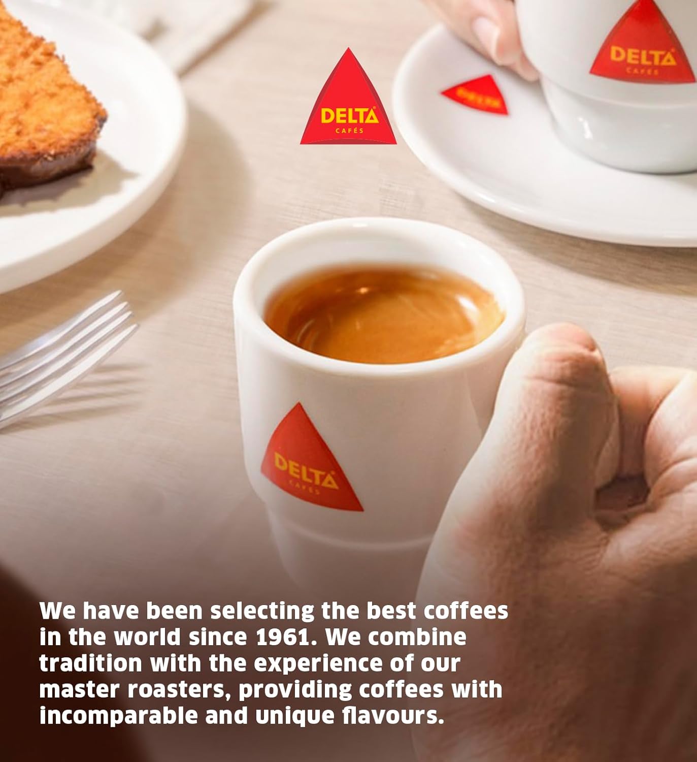 Delta Lote Superior 1kg/35.2oz – Full-Bodied Medium-Roast Coffee Beans, Energetic Aroma & Subtle Acidity, Notes of Chocolate, Nuts & Red Fruit – Whole Bean for Espresso, Filter & Moka Brewing