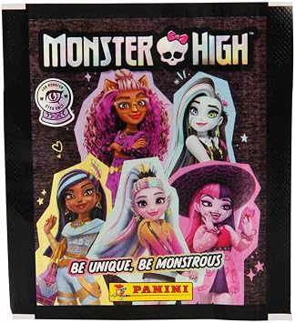Panini Monster High Lisanslı Çıkartma 5 Paket (50 Adet) Sticker Seti