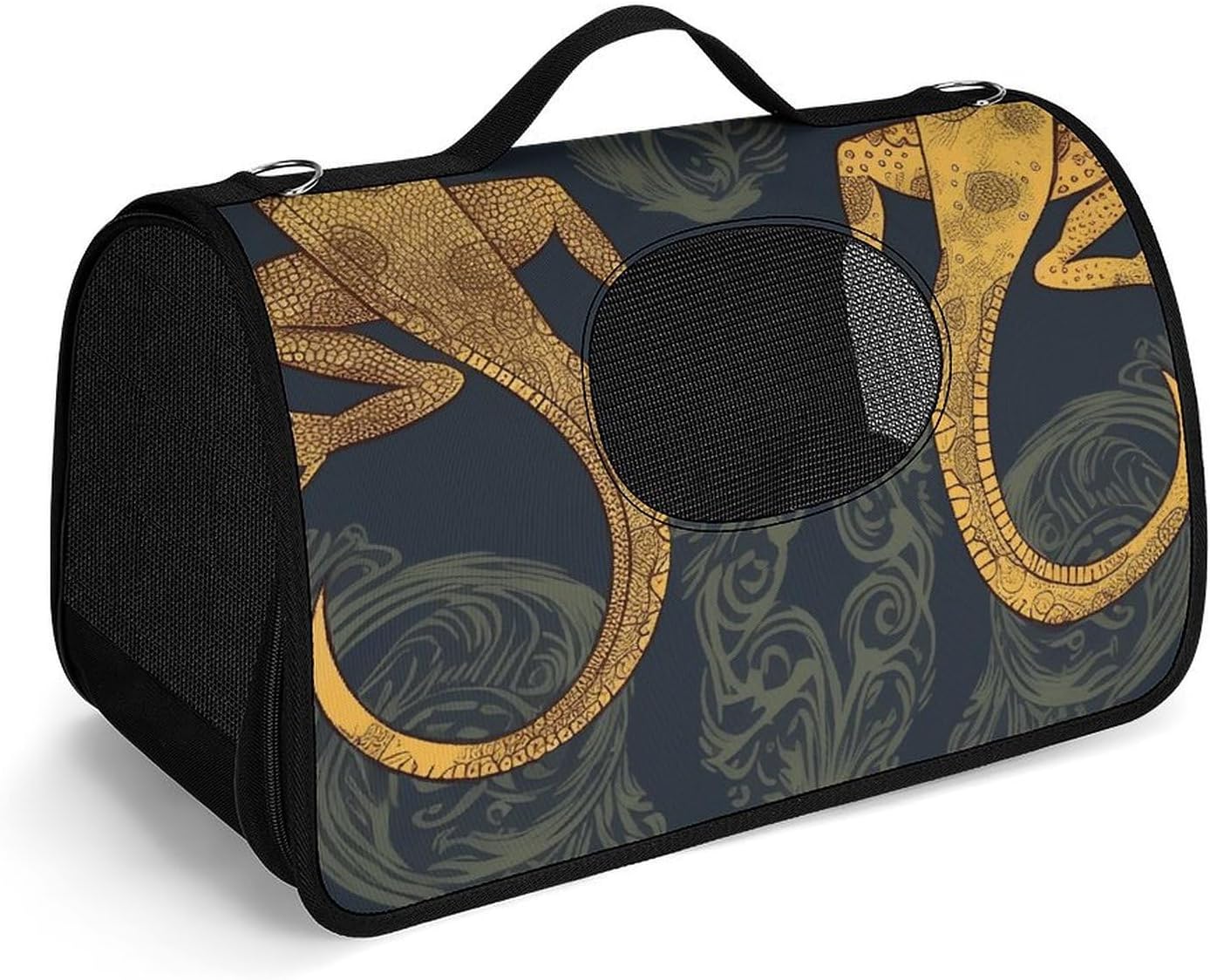 Pet Handbags, Gecko Lizards Printed Pet Handbags,folding Pet Bags,new Pet Handbags,universal Pet Handbags, 45X26X23.5cm