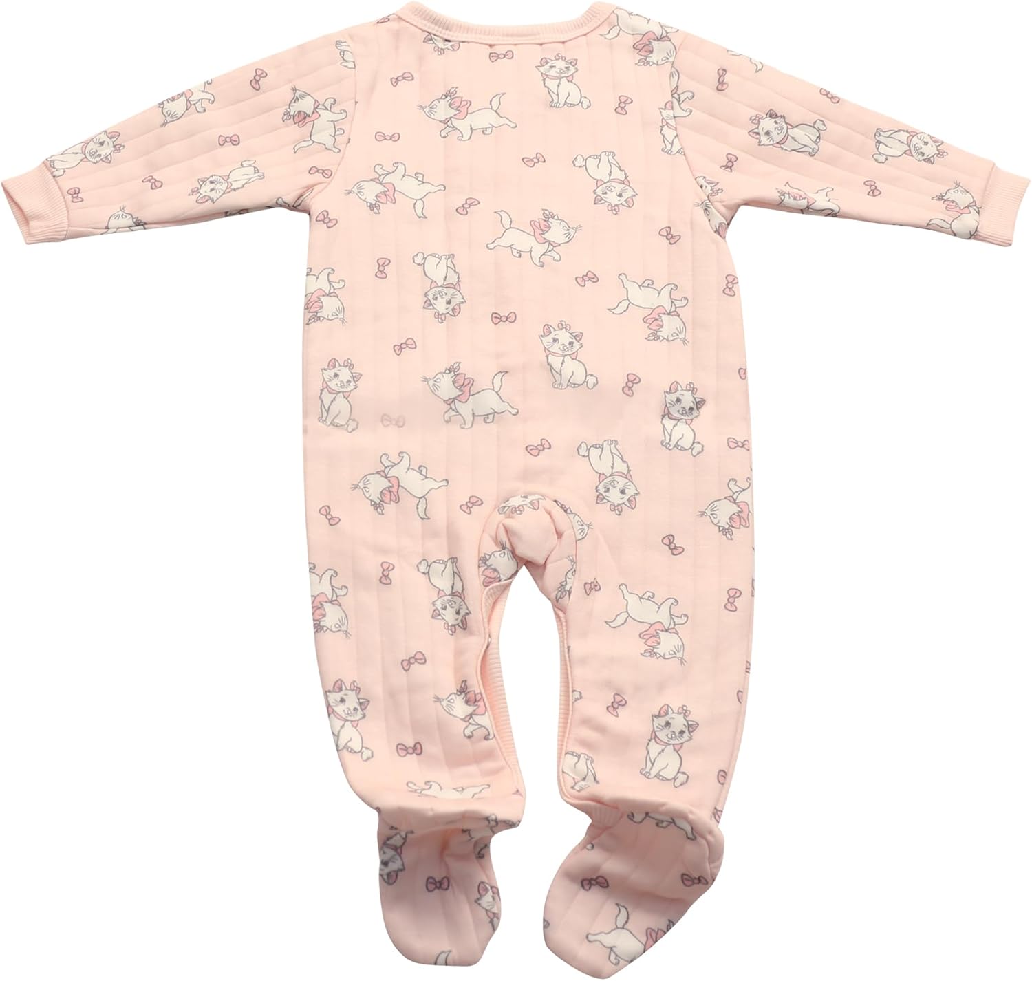 Magic Threadz Disney Clothes Baby Girls Quilted Footie Coveralls Winnie the Pooh, Bambi and Marie Printed Onesie (0/3M-6/9M) - Image 2
