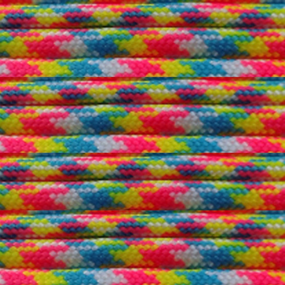 PARACORD PLANET 25 Feet Nylon 550Lb Type Iii 7 Strand Paracord Confetti โ image 1