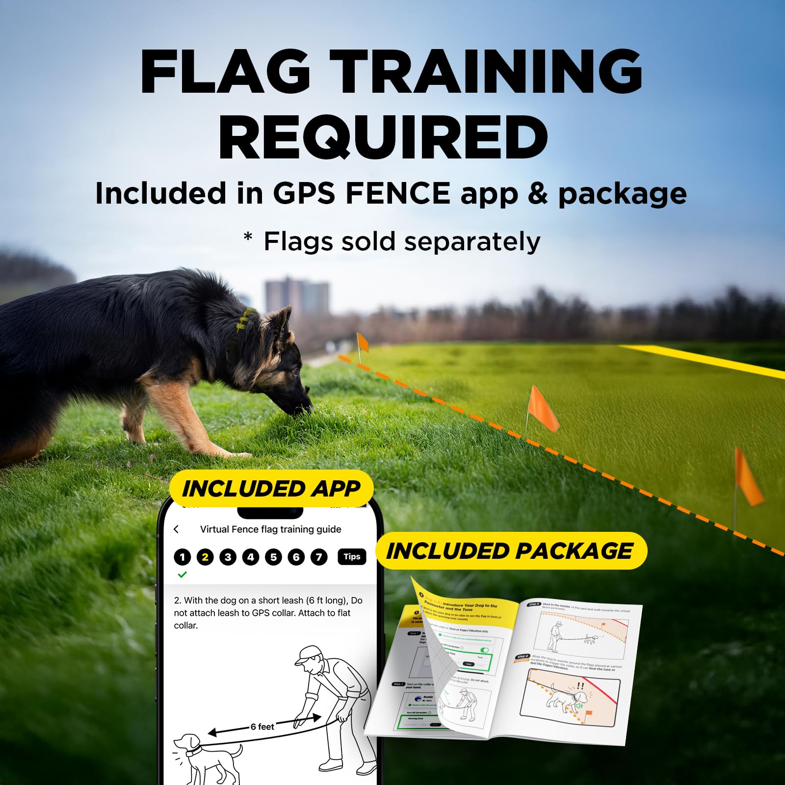 Dogtra GPS Fence – No Subscription, Custom Wireless Dog Fence with App, Smart Guidance & Return Reminder Tone/Vibration/Correction, IPX9K Waterproof Rechargeable Collar, Safe Freedom for Dogs 15 Lbs+ - image 8