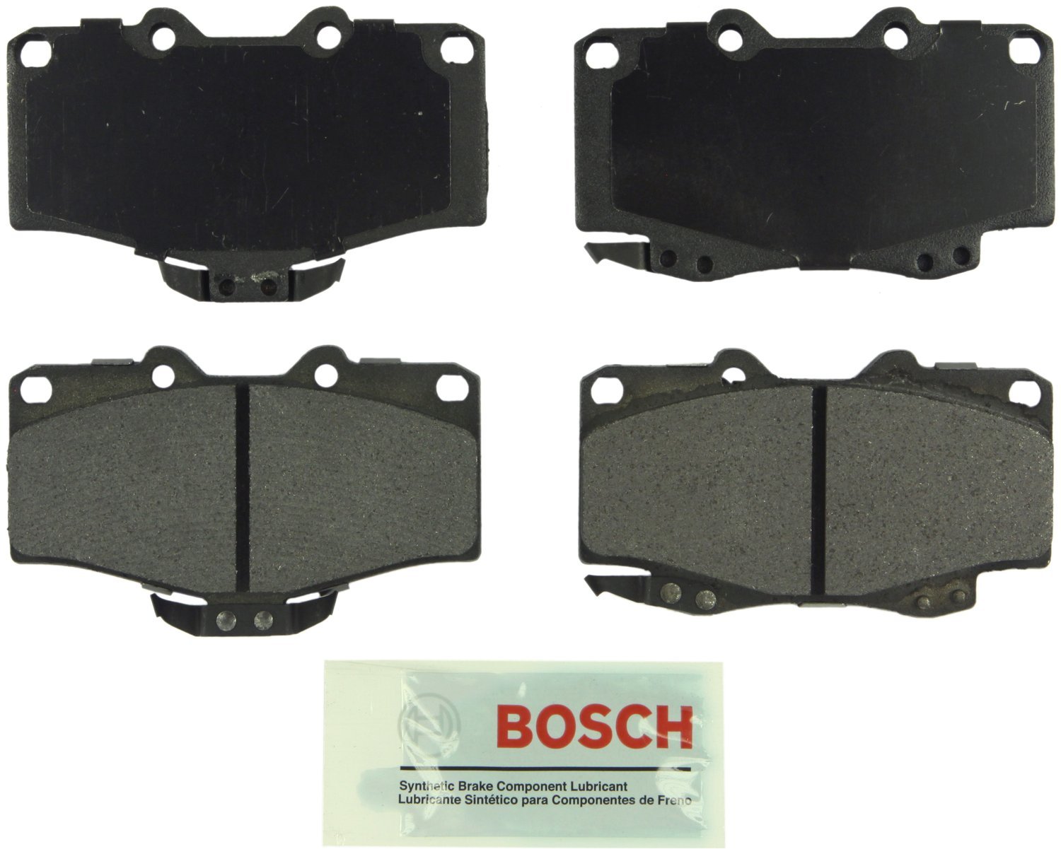 Bosch BE1324H Blue Disc Brake Pad Set with Hardware - FRONT — view 83