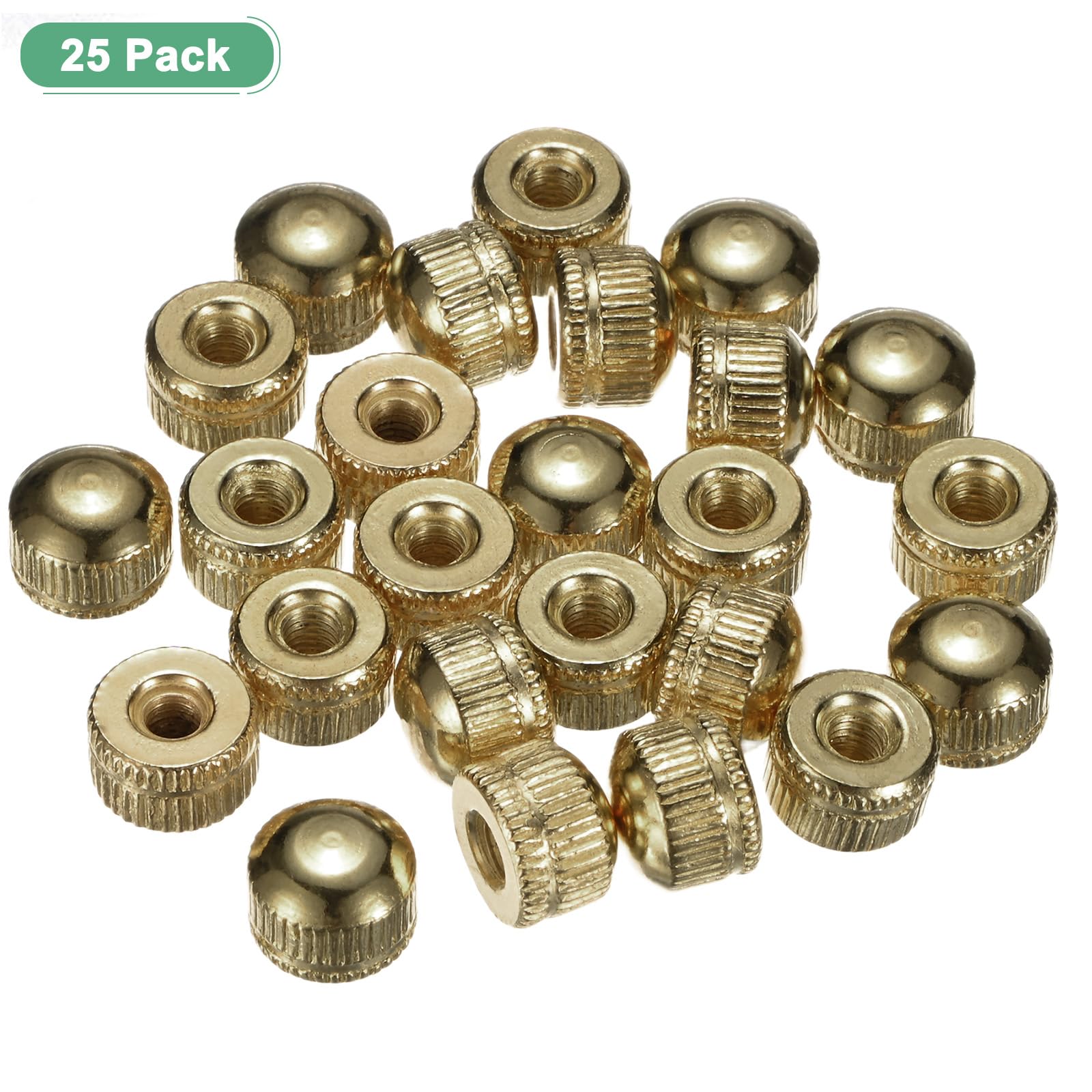 M METERXITY 25-Pack Threaded Cap Nuts - Image 4