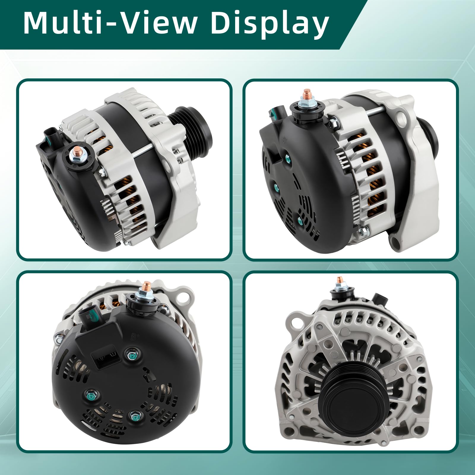 84143540 Alternator Compatible With 2014-2018 Chevy Silverado GMC Sierra 1500 - View #2