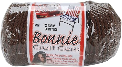 Vista 29 de Cordón Pepperell de 0.23 pulgadas de madera Bonnie Macramé, 100 yardas, Tela, Blanco, Paquete de 10