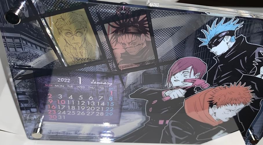 呪術廻戦 18巻 アクリルスタンドカレンダー(+32キャラクターチャーム