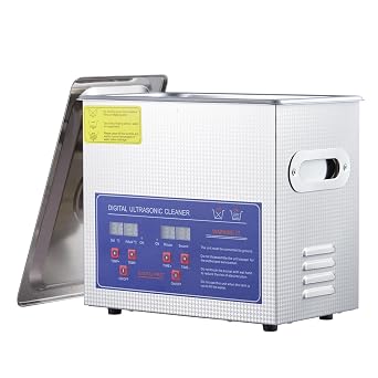 Towallmark 3.2L Ultrasonic Cleaner, 0.85 gal Professional Industrial Auto Cleaning Machine, 40kHz Digital Sonic Cavitation Cleaner with Heater & Timer, 120w for Carburetor Tools Parts Instrument