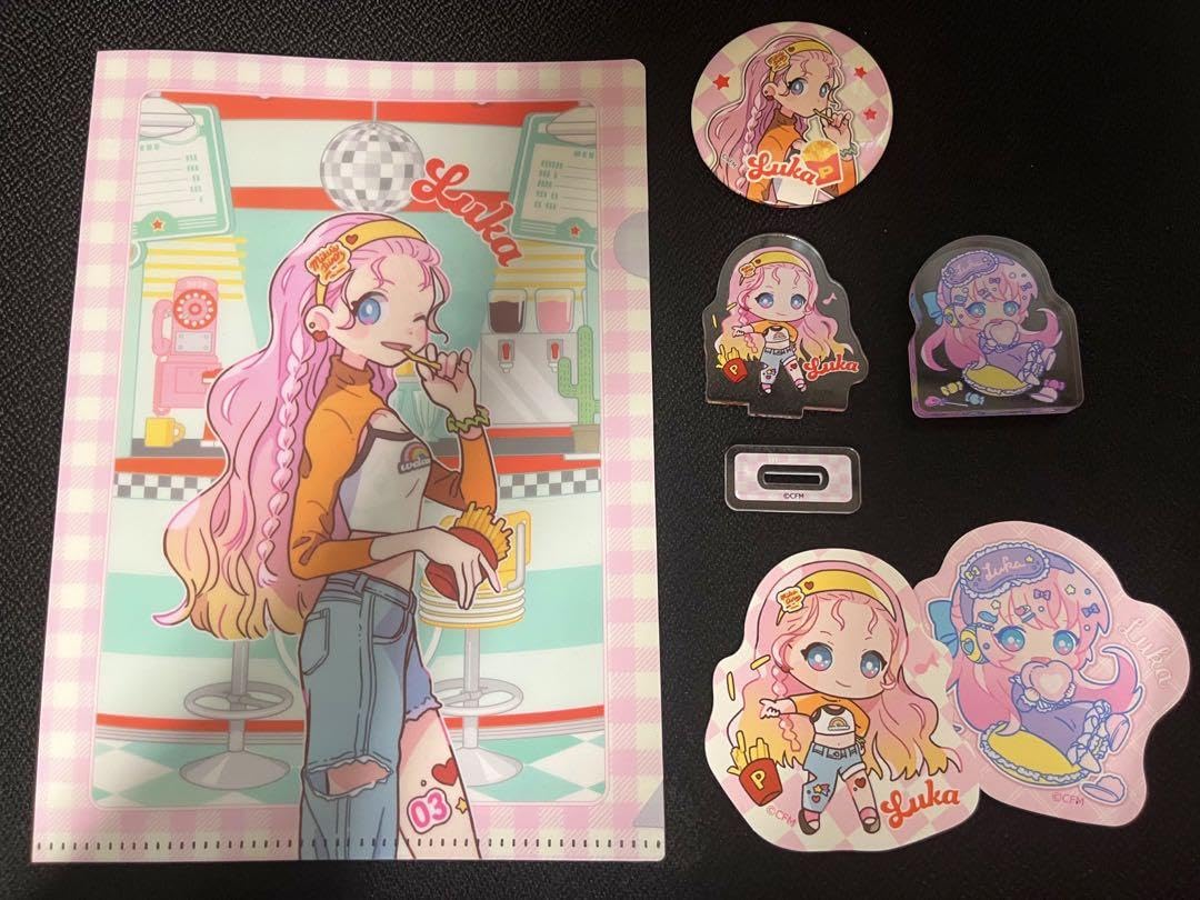 Amazon.co.jp: 巡音ルカ 100均コラボグッズ まとめ売り : ホーム