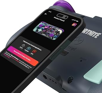 CRKD NEO S - Wireless Collectible Controller for Nintendo Switch OLED, Mobile, PC, Smart TV, Steam Deck OLED, Legion Go, Rog Ally Gaming (Raven Fortnite Edition with Charging Dock)