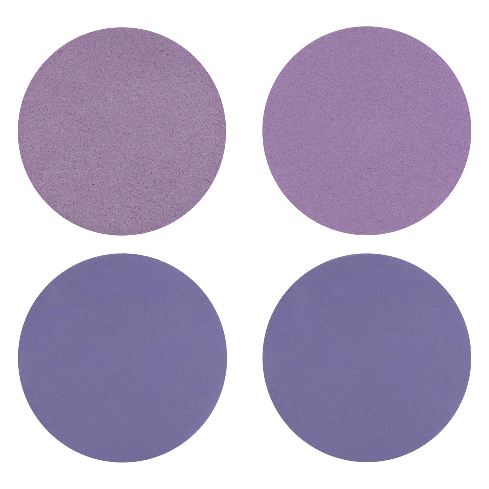 sourcing map 40 Pcs 125mm (5 Inch) Sanding Disc 80/120/240/320 Grit Hook and Loop Sandpaper Aluminum Oxide Orbital Sander Pads for Woodworking Automotive Metal Polishing, Purple