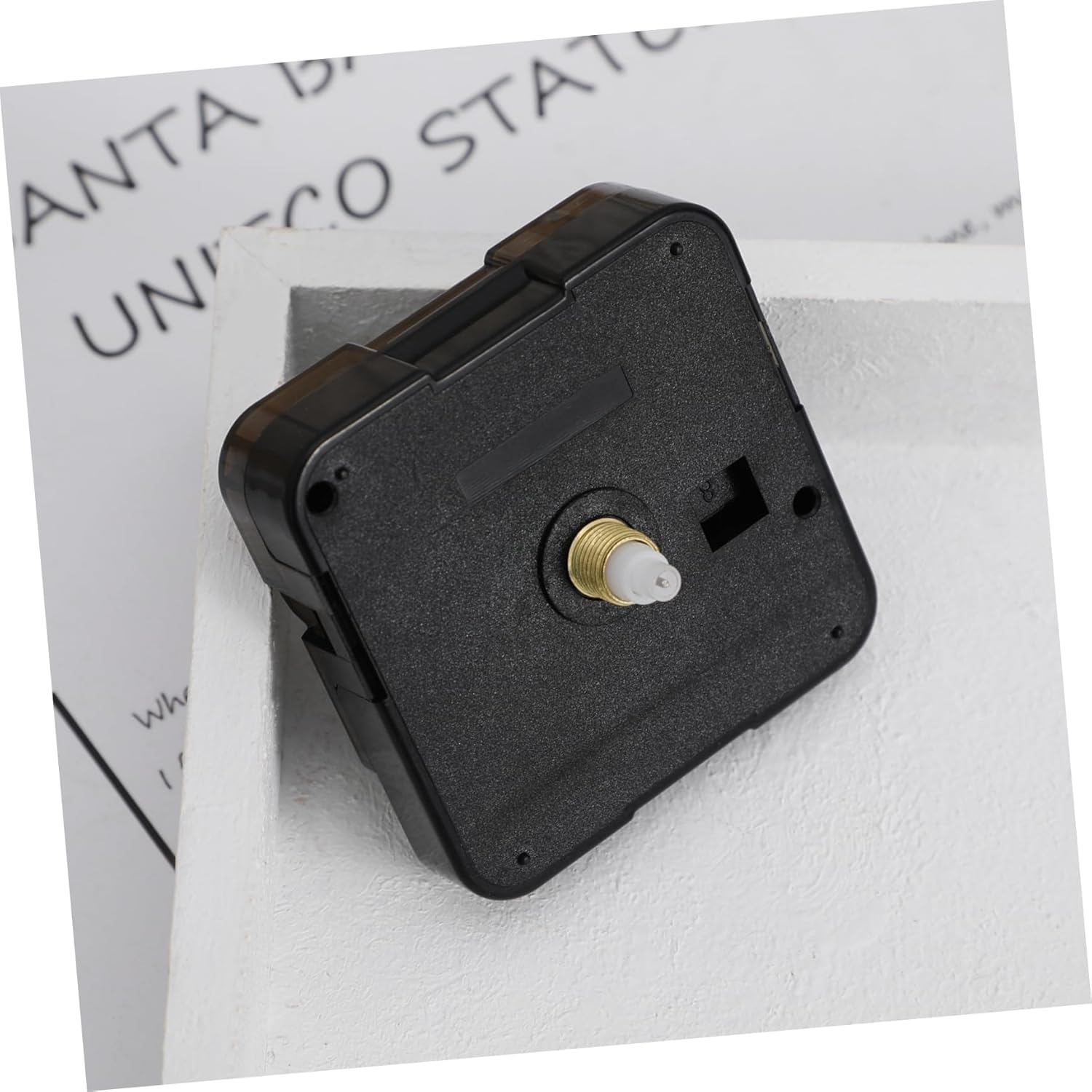 SUPVOX Quartz Clock Movement, Silent Replacement Mechanism - Battery Operated DIY Wall Clock Parts for Repair and Replacement
