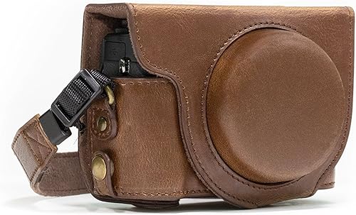 MegaGear Canon PowerShot G1X Mark III - Funda de neopreno ultraligera para cámara, con mosquetón, color gris (MG1378)