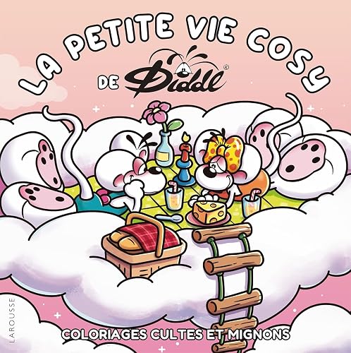 Cosy coloriage - La petite vie cosy de Diddl