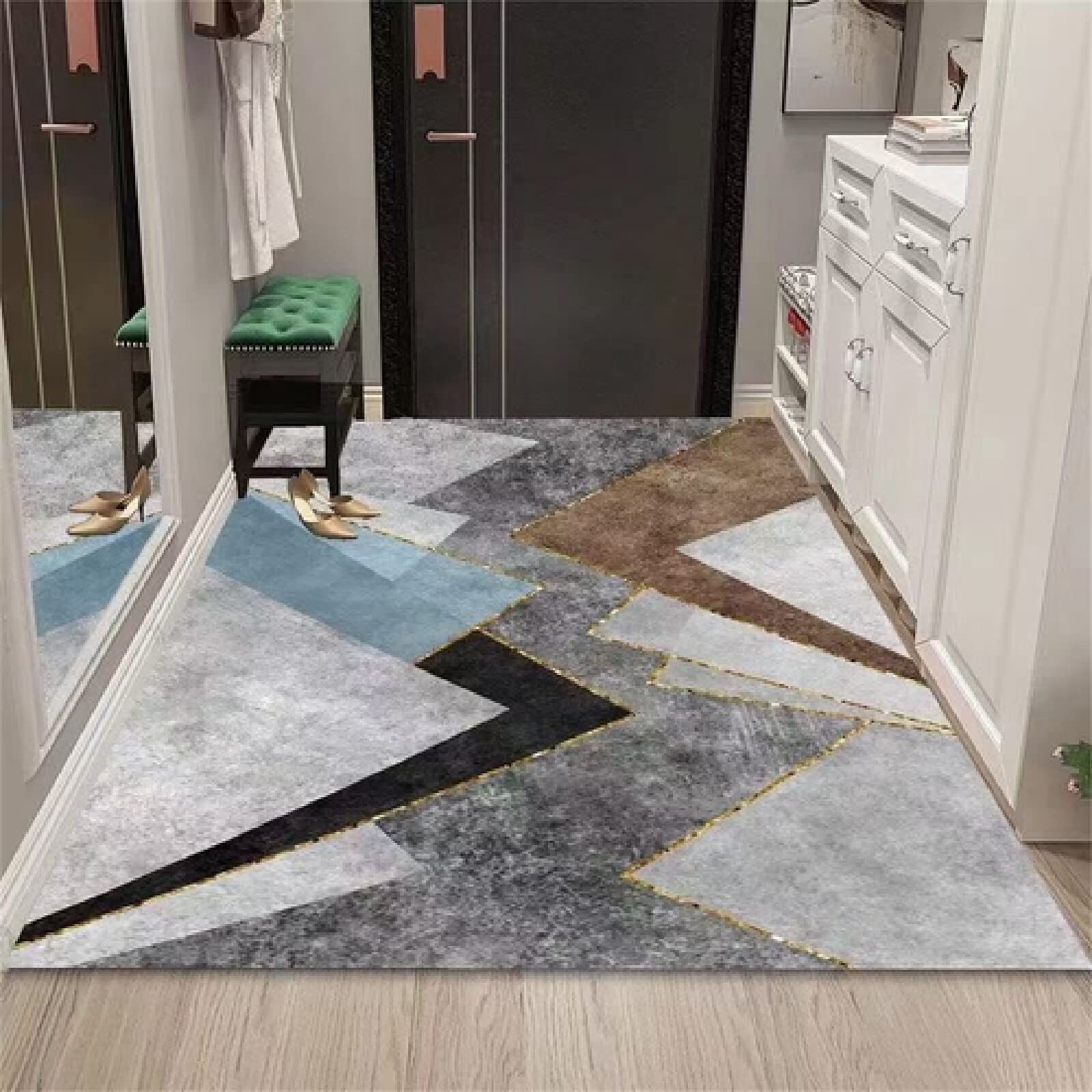 Tapis antidérapant extérieur et intérieur ultra doux pour chambre d'enfant