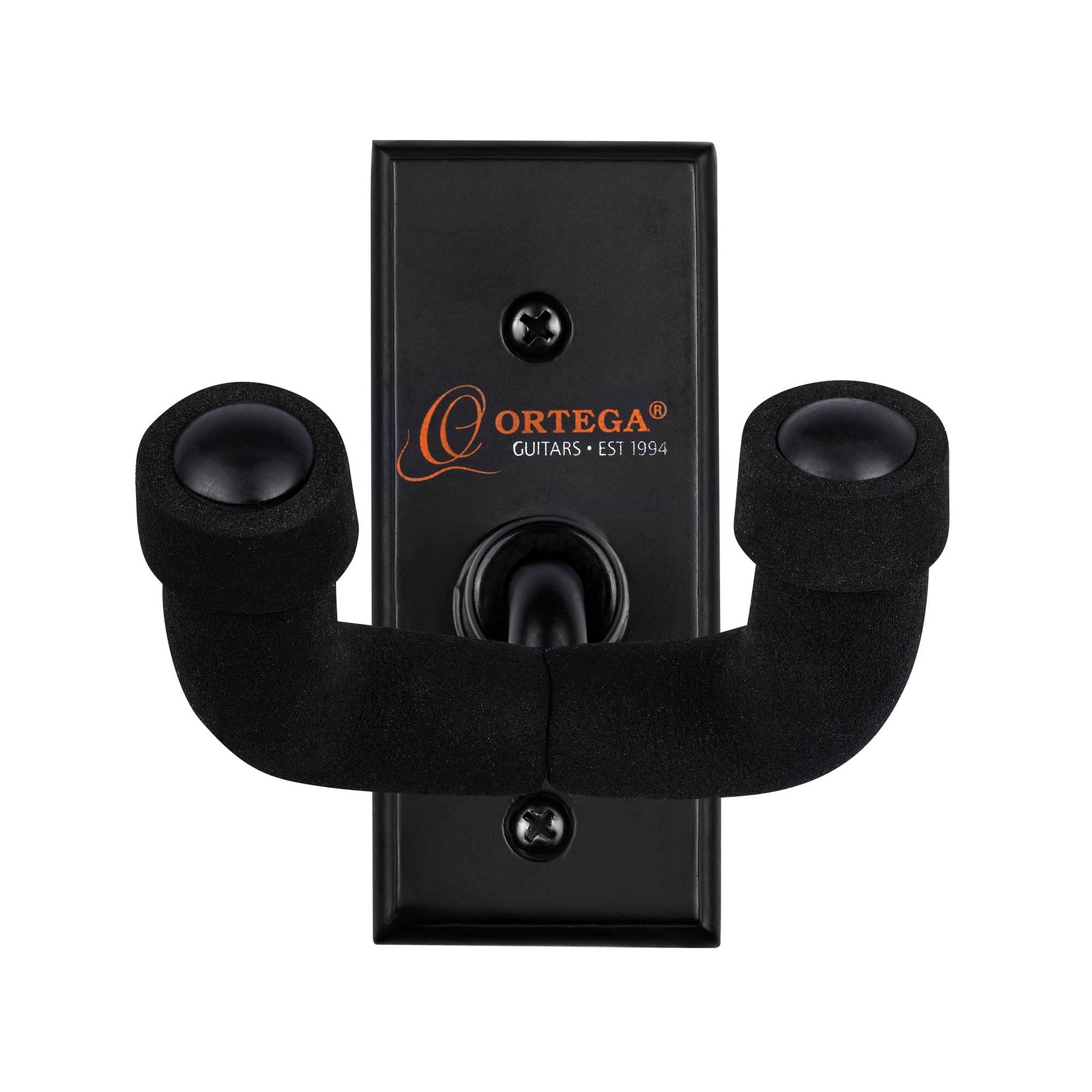 Guitar Hanger Accessories - Wall Mount for Guitar - Wood, Black (OGH-1)