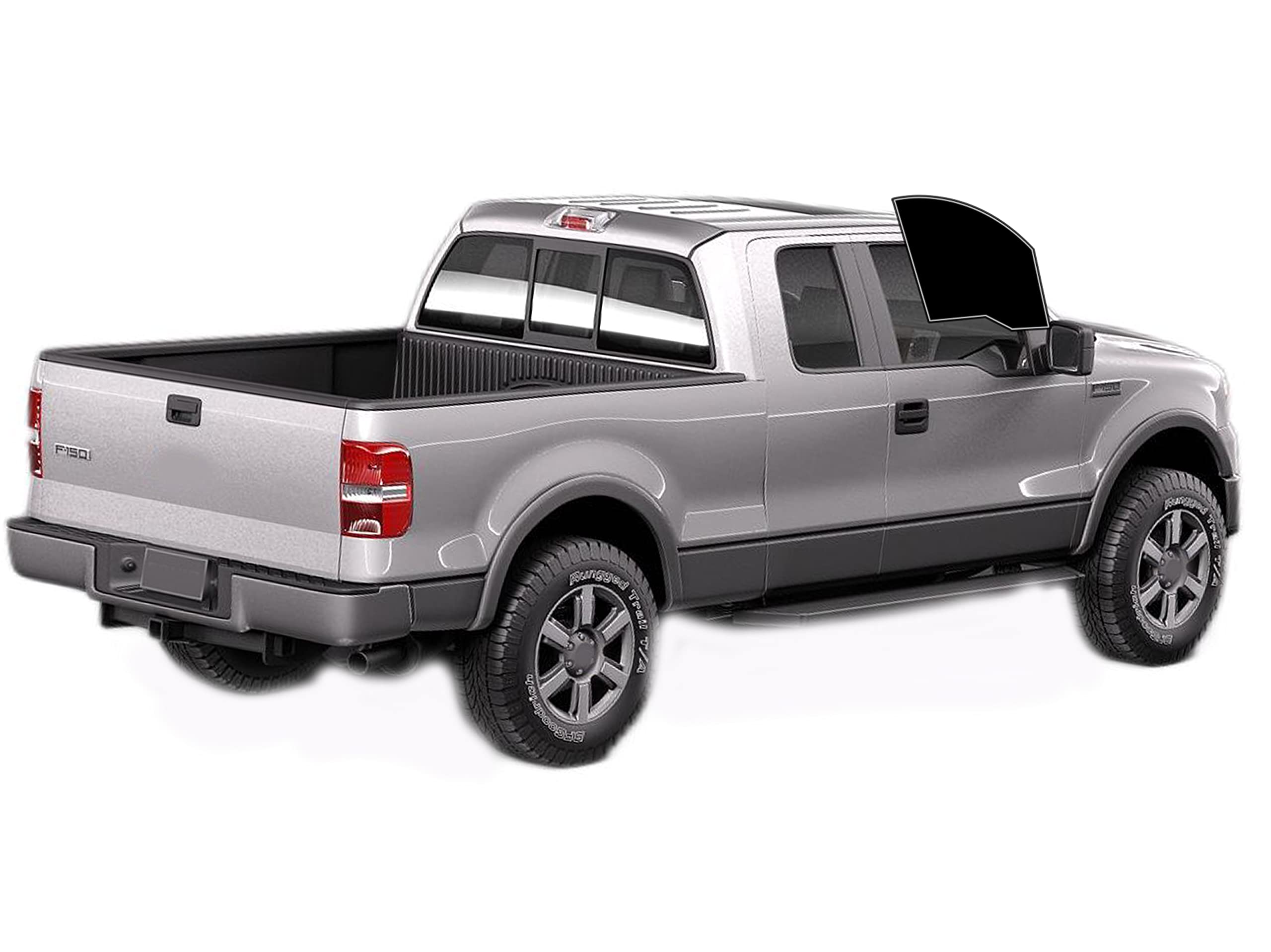 AUTOTEK Precut Film Front Two Door Windows Tint Film Cars Sun Blocking Protection Privacy Anti Shatter Glass Computer Cut Any Tint Shade for Ford F150 Extended Cab 2004-2008