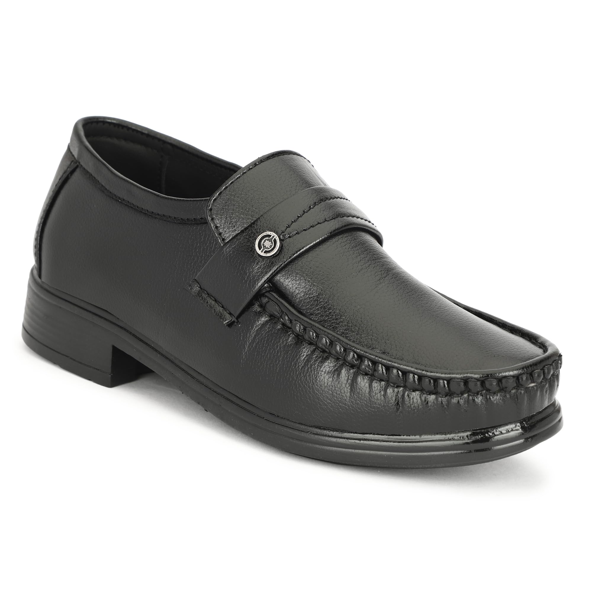 hermiz Synthetic Slip-On Classic Formal Footwear with Cushioned Insole | Ideal for Office, Weddings & Business Events-picture-28