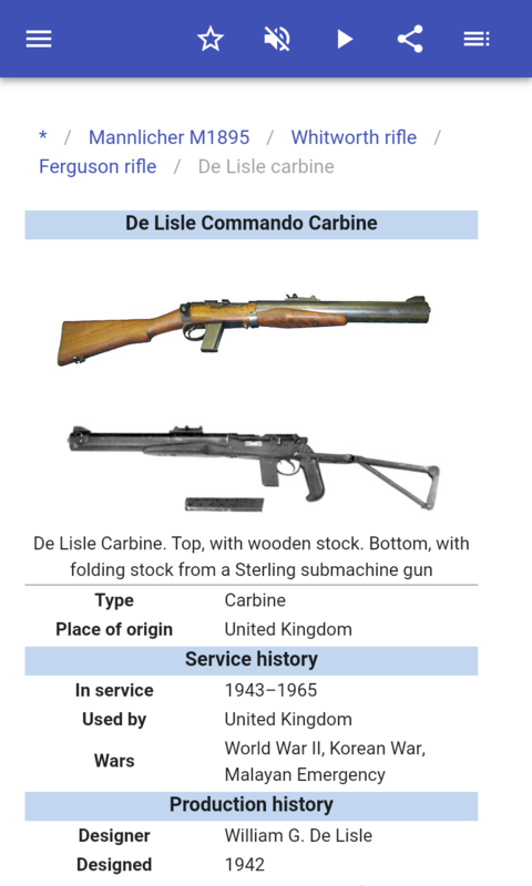 Rifles - App on Amazon Appstore
