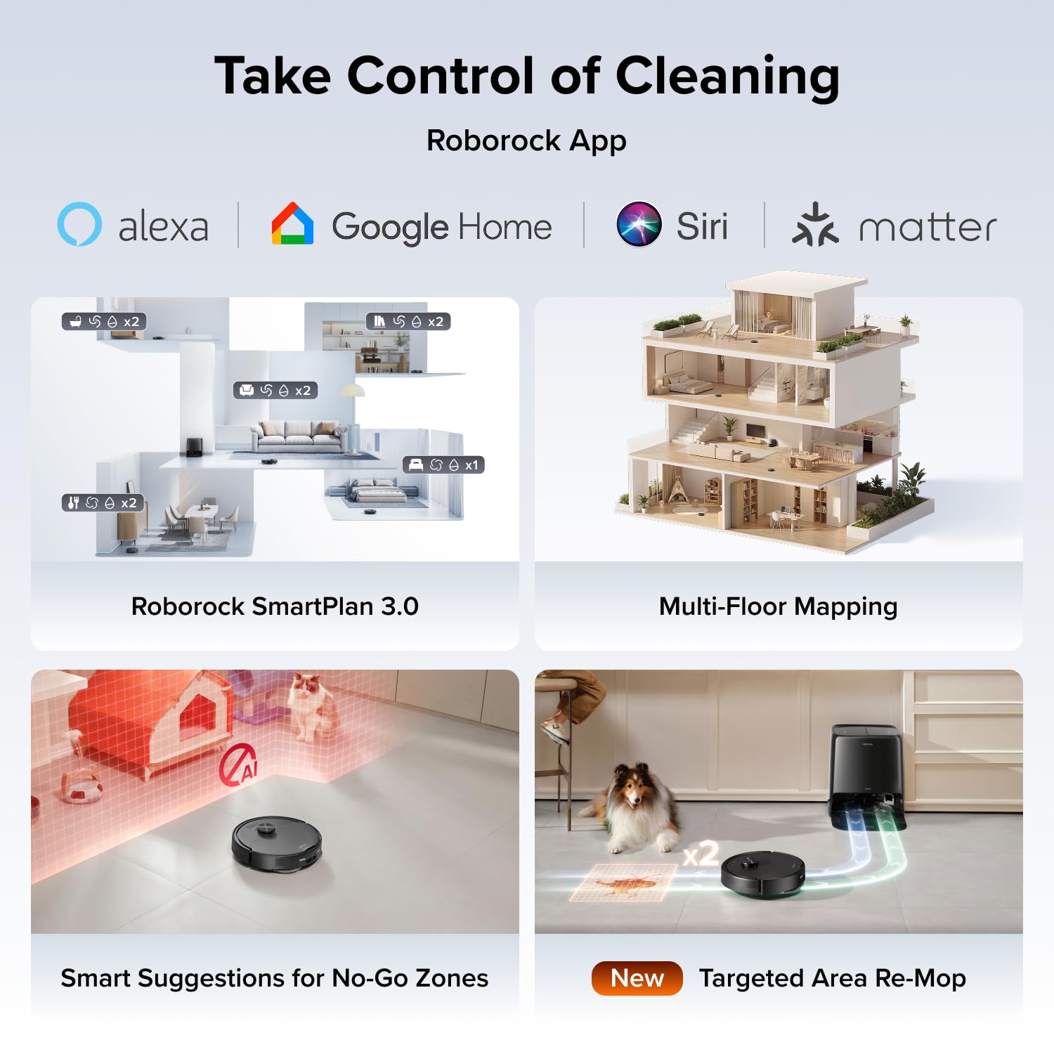 roborock 2026 New Qrevo 2 Pro Robot Vacuum and Mop, 20,000Pa Suction view 9