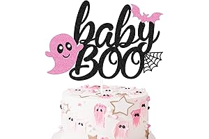 Halloween Gender Reveal Party Supplies Spooky Cake Topper