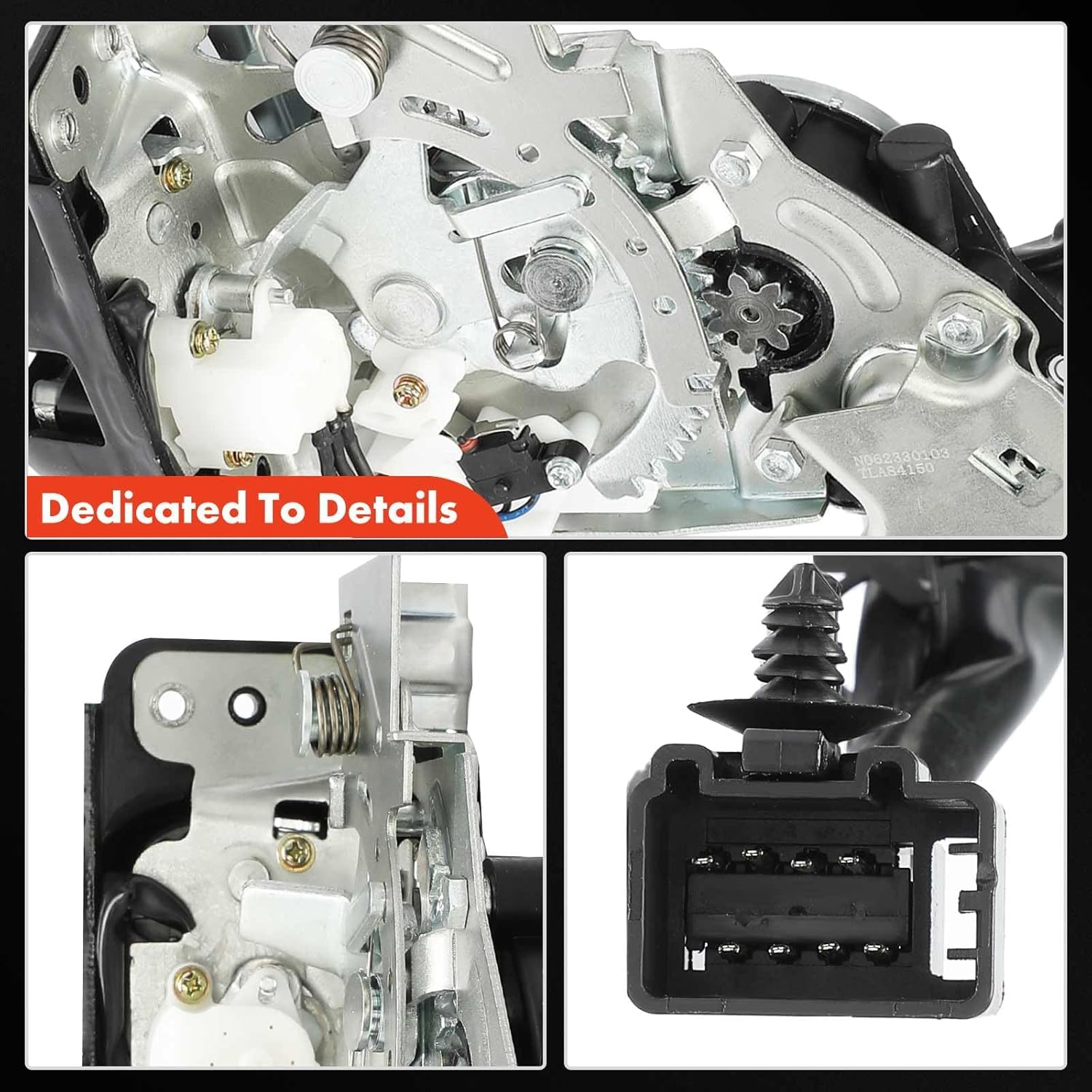 A-Premium Trunk Latch Compatible with Ford Flex 2009-2014, Rear Tailgate Lock Latch Actuator