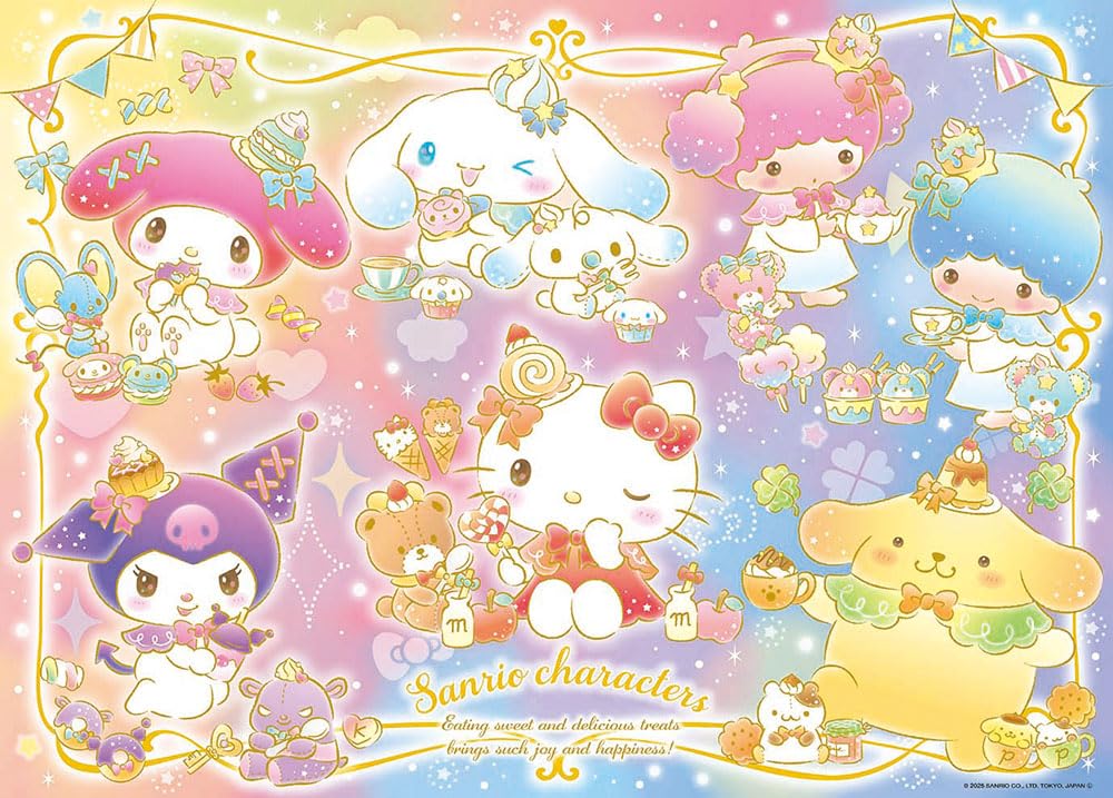 新品未開封キキララジグソーパズルホラグチカヨスイーツパラダイスサンリオ ホラグチカヨ×サンリオキャラクターズのプライズ✨⁡ BIGぬいぐるみの