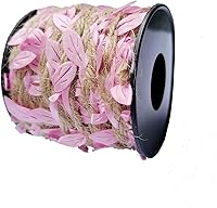 Vista 13 de Cuerda natural de yute de hojas moradas de 33 pies de cuerda de arpillera de cáñamo de 3 capas, cuerda de arpillera de cáñamo, resistente