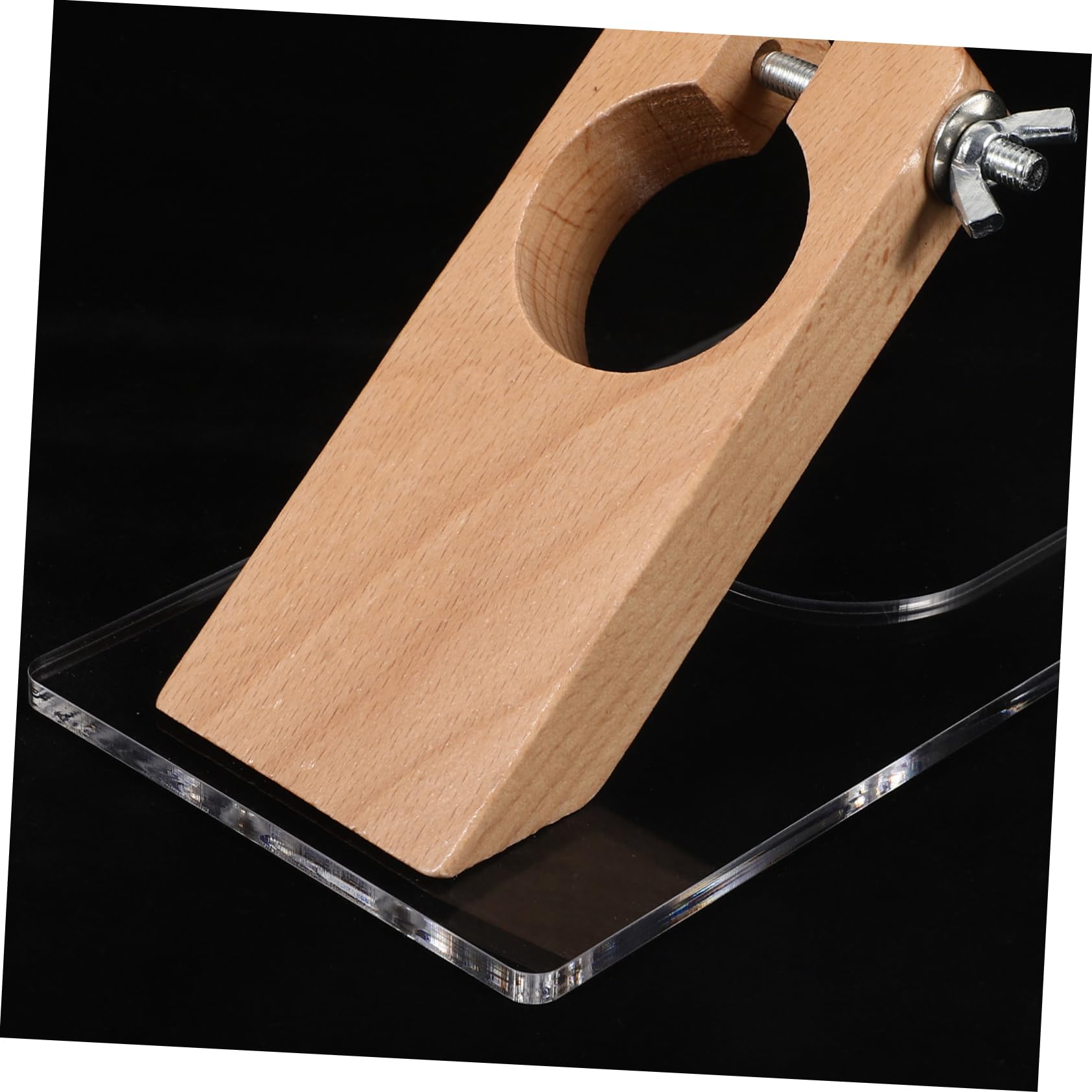 Soporte de Esquila para Recortadora de Alfombras de Madera y Plástico, Herramienta Práctica Superficie Lisa para DIY y Limpieza en Hotel