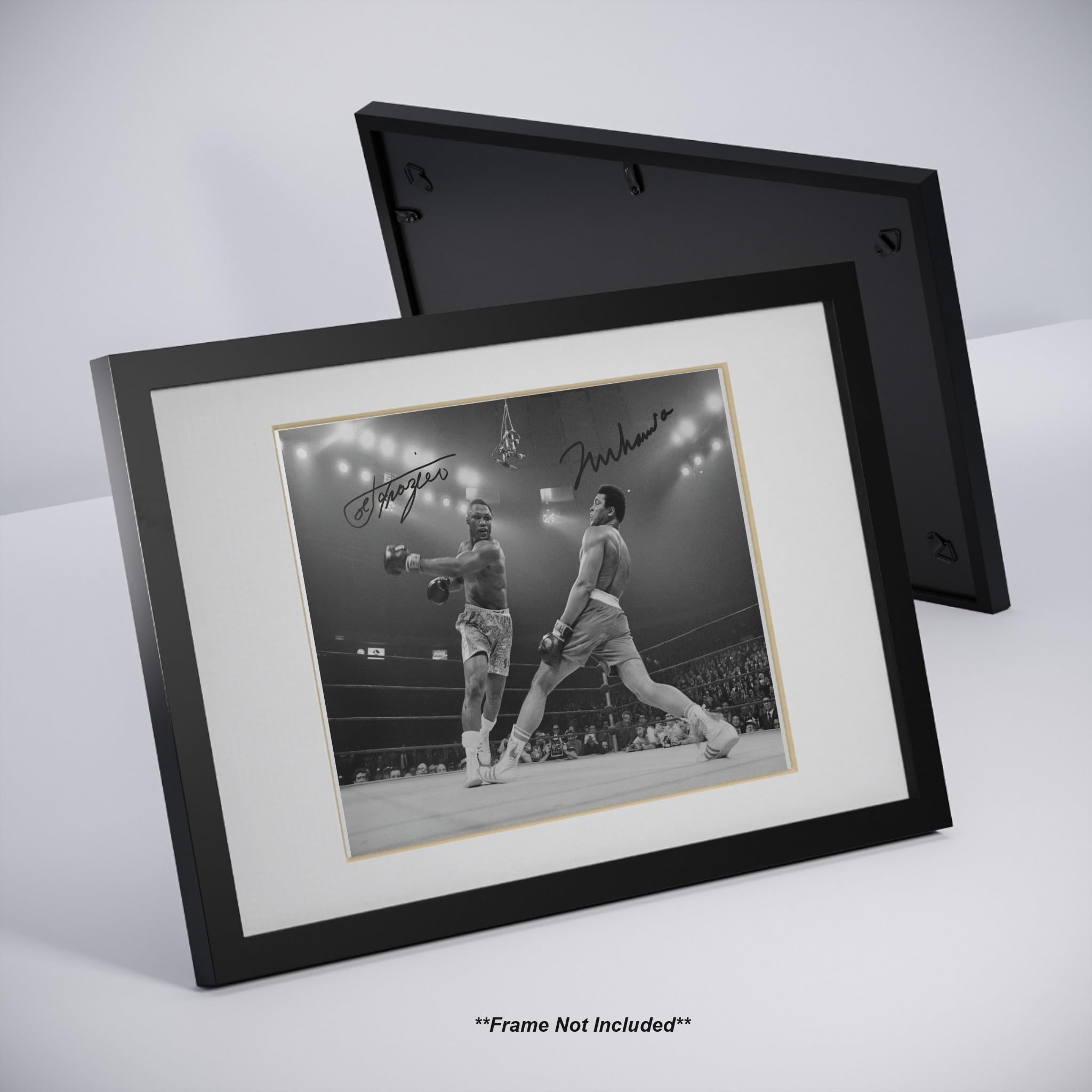 ＡＬＩ ＰＲＯＪＥＣＴ オルゴール & 直筆サイン写真 Amazon.com: Ikonic Fotohaus Muhammad Ali Joe Frazier Boxing