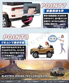 Amazon.co.jp: THREE STONE 【2人乗り可】 電動乗用ラジコン