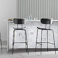 Vista 7 de WENMER Papel tapiz costero para despegar y pegar, 17.3 x 197 pulgadas, papel de contacto blanco y azul claro, papel tapiz de coral con conchas