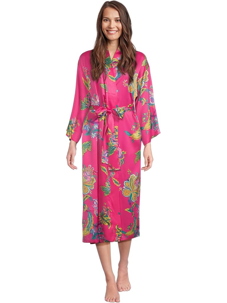 Pink Natori Festival - Satin Robe