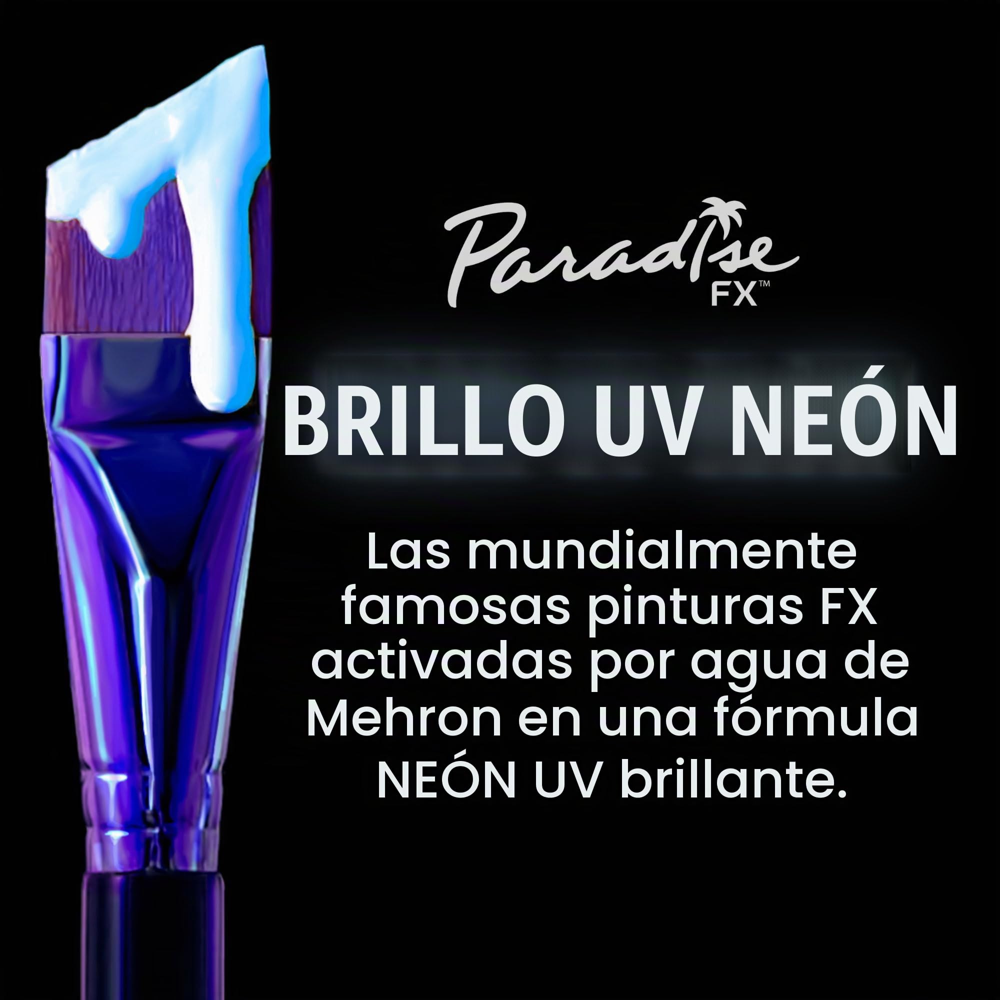 Mehron Paradise Makeup AQ - UV - Dark Matter (40 gr)