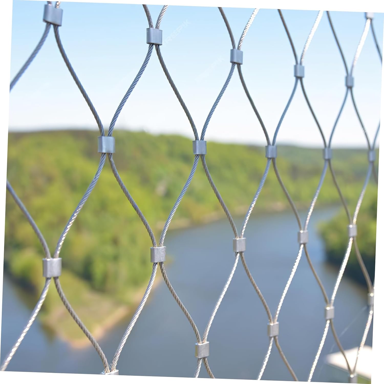 PRETYZOOM Strong 304 Stainless Steel Wire Rope 100ft Wire Cable Rope Fence Craft Steel Garden Use