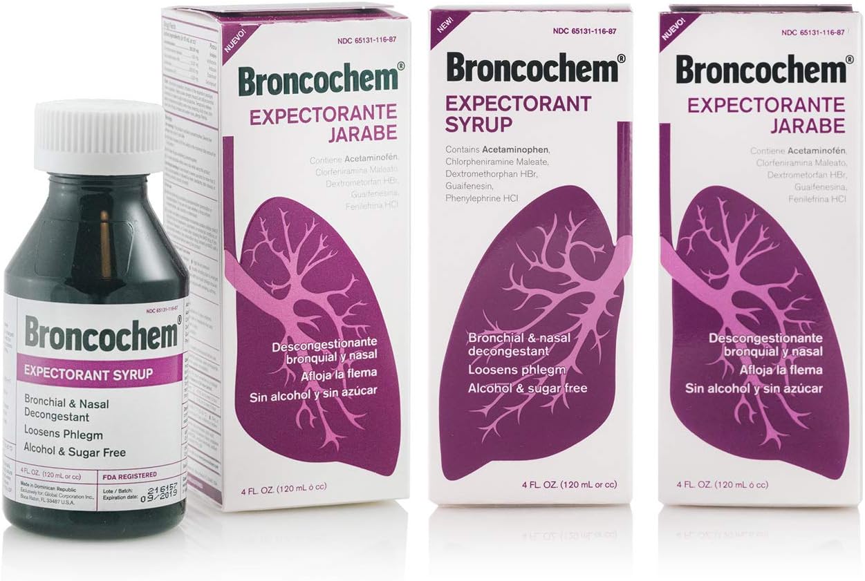 II Expectorant Syrup, 4 oz (Pack of 3)