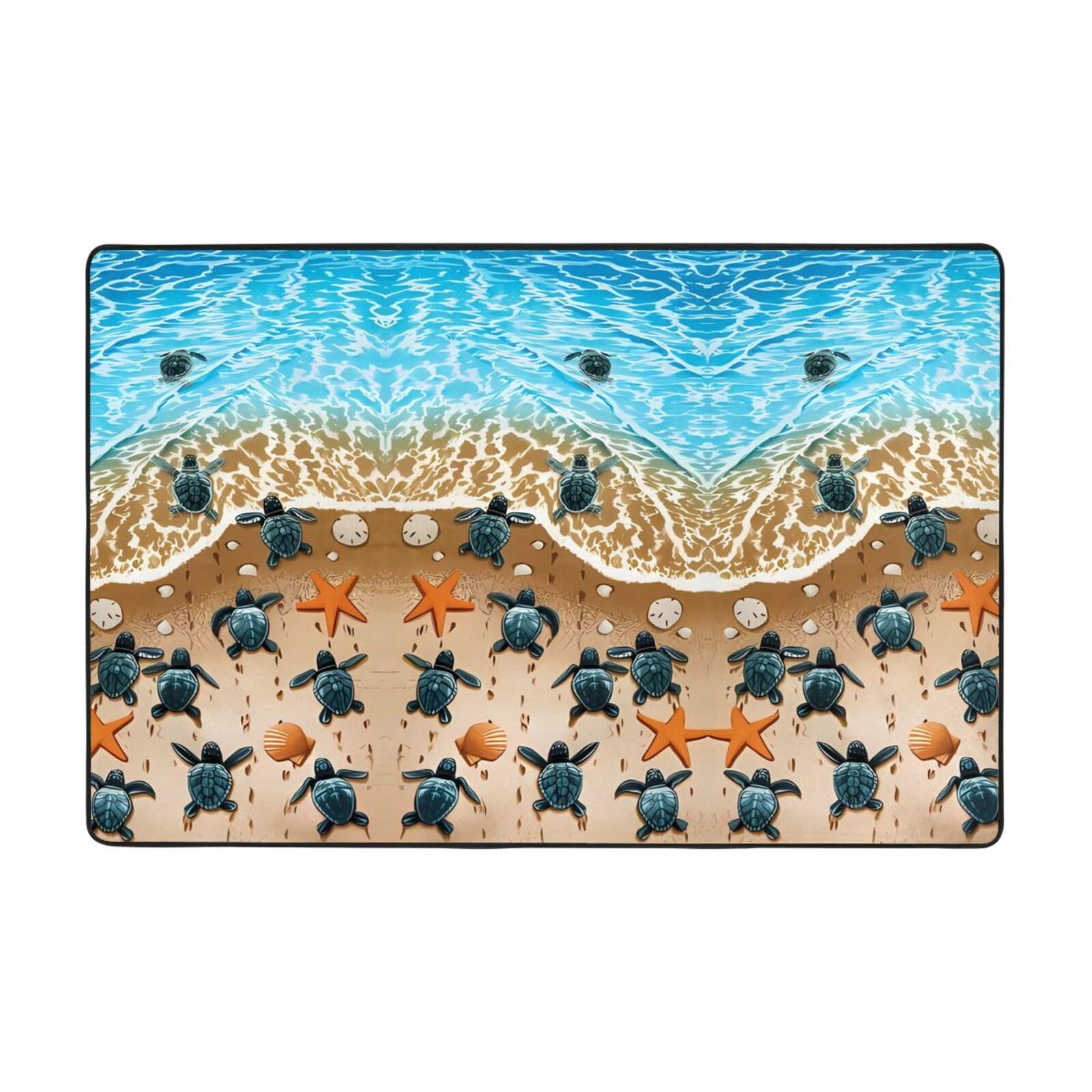 Tapis de sol en flanelle anti-glisse HYTTER pour garder les pieds au sec et au chaud