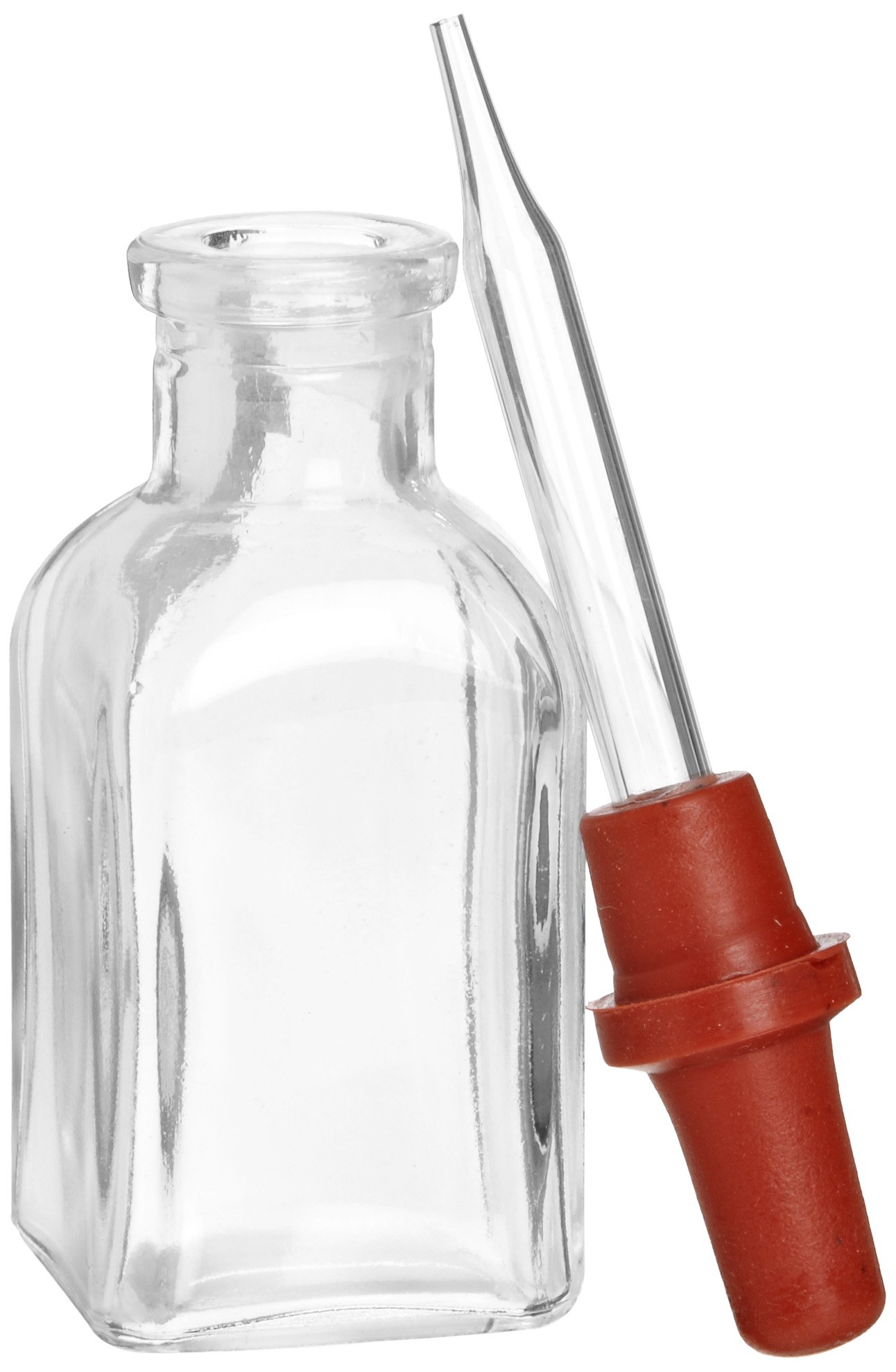 American Educational Glass Barnes Straight Dropping Bottle, 30mL Capacity (Pack of 36)