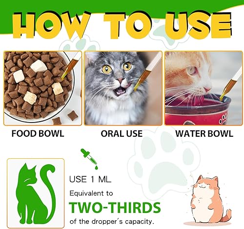 Miniatura 2 de NBTREKTIE Alivio del estreñimiento del gato, laxante natural con 6 probióticos suavizantes de heces, apoyo digestivo para alivio de bolas de pelo y