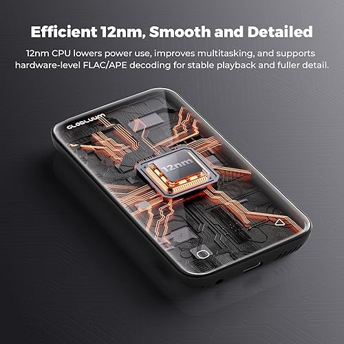 Miniatura 5 de Reproductor de MP3 de 160 GB con Bluetooth 5.0 y WiFi, reproductor de música con Spotify, audible, Tienda Music, Pandora, Libby, Spotify Kids,